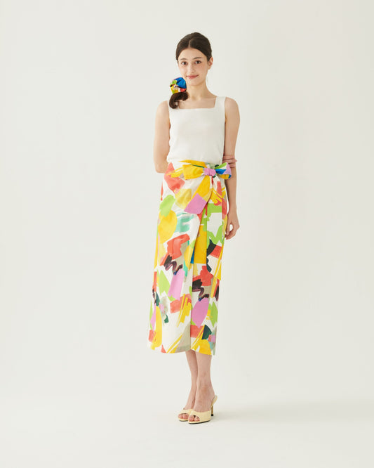 Palette Wrap Skirt