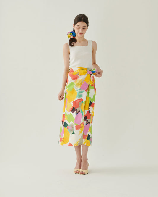 Palette Wrap Skirt