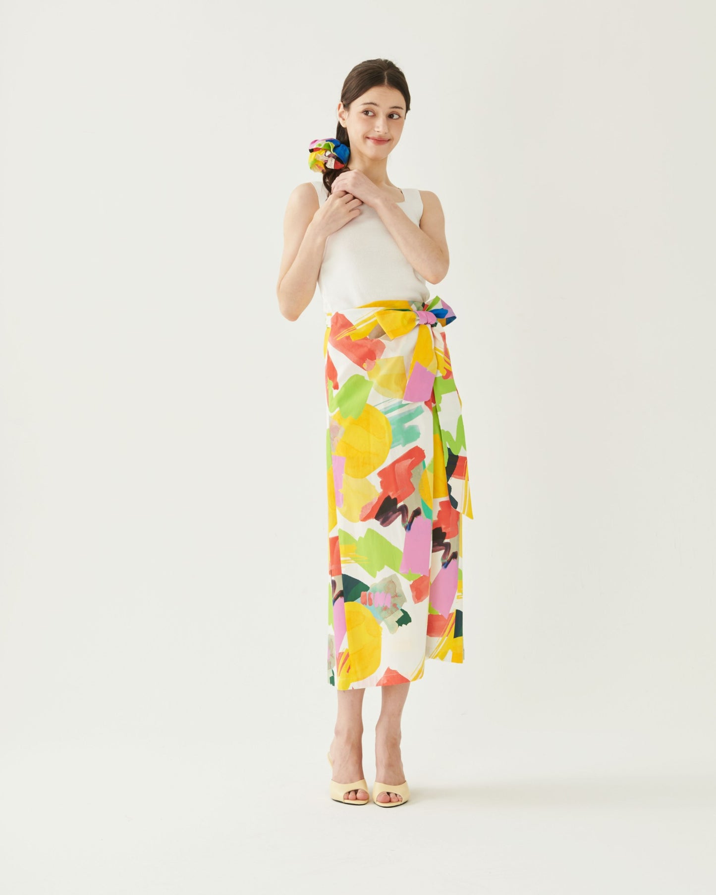 Palette Wrap Skirt