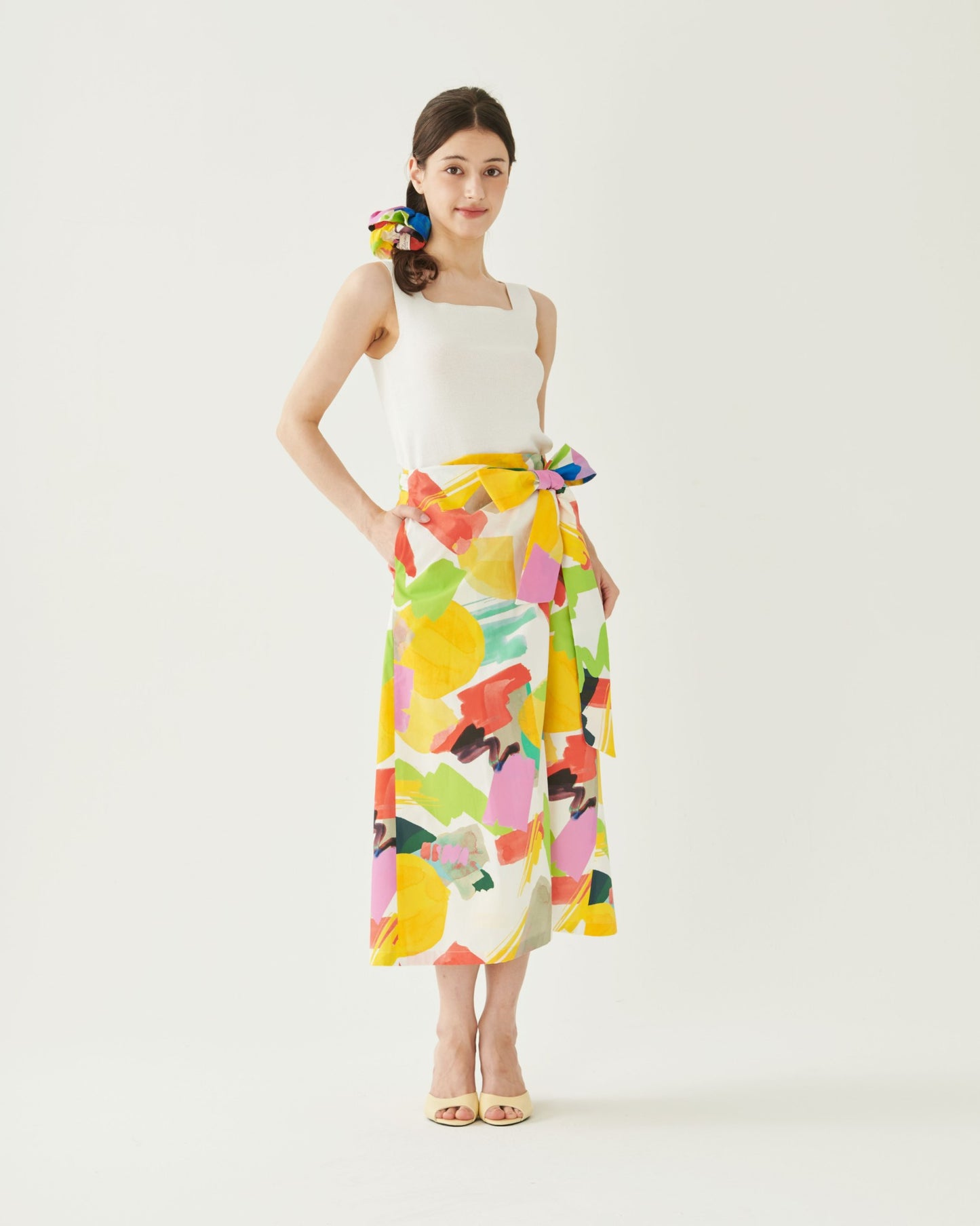 Palette Wrap Skirt