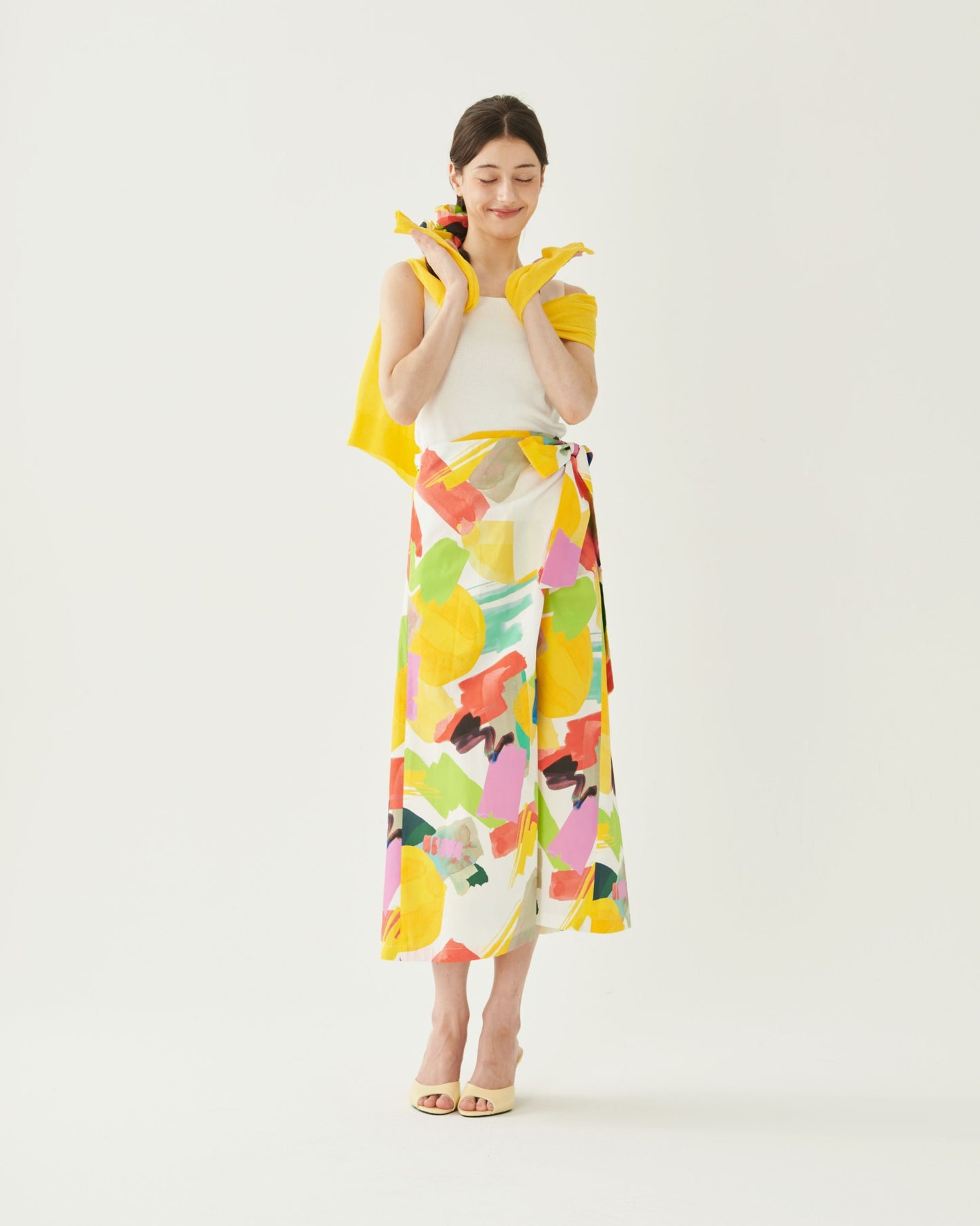 Palette Wrap Skirt