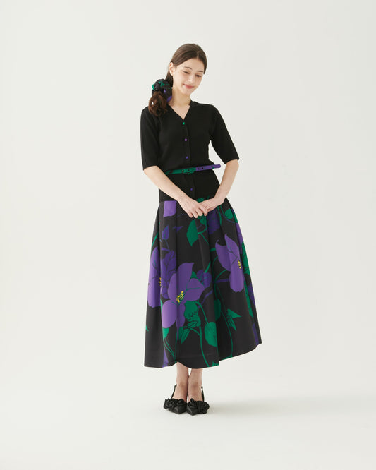 Violet Bloom Skirt