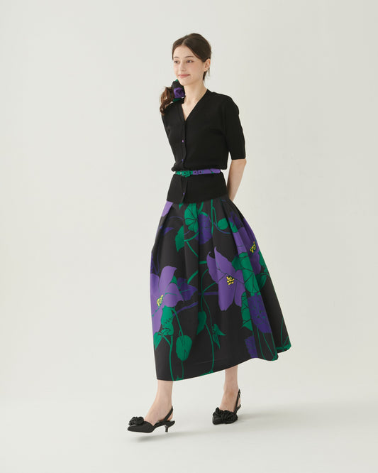 Violet Bloom Skirt