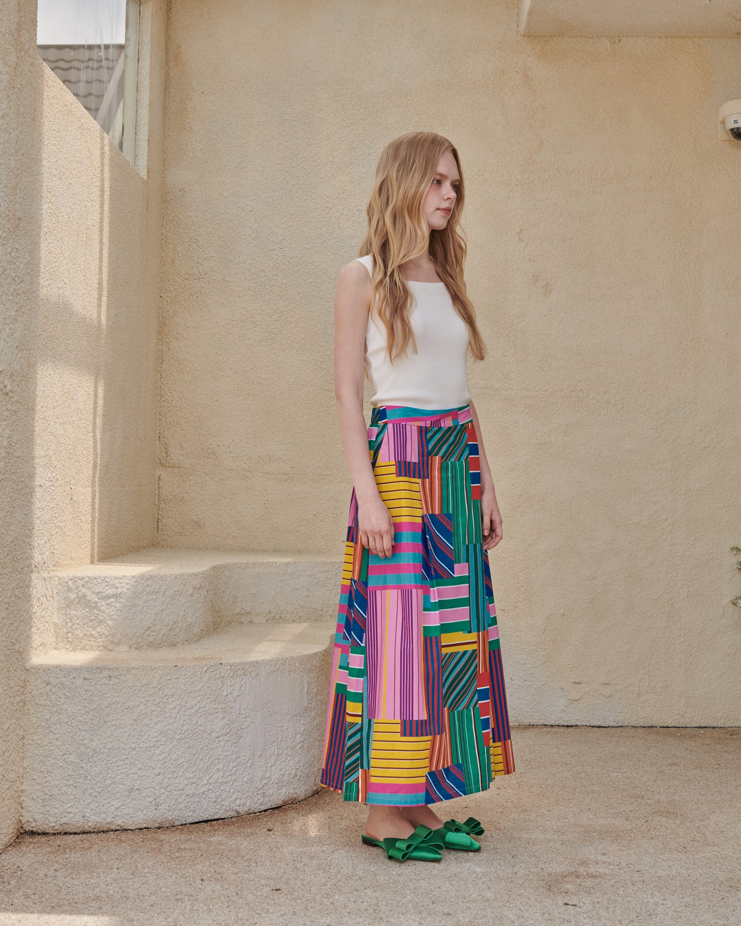 Mosaic Wrap Pants