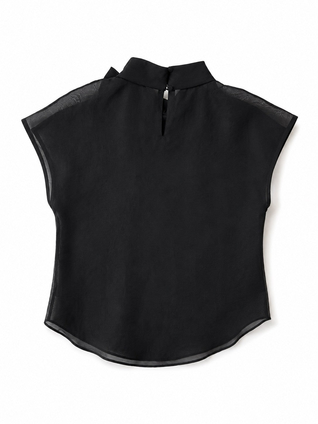 Bow Organza Blouse