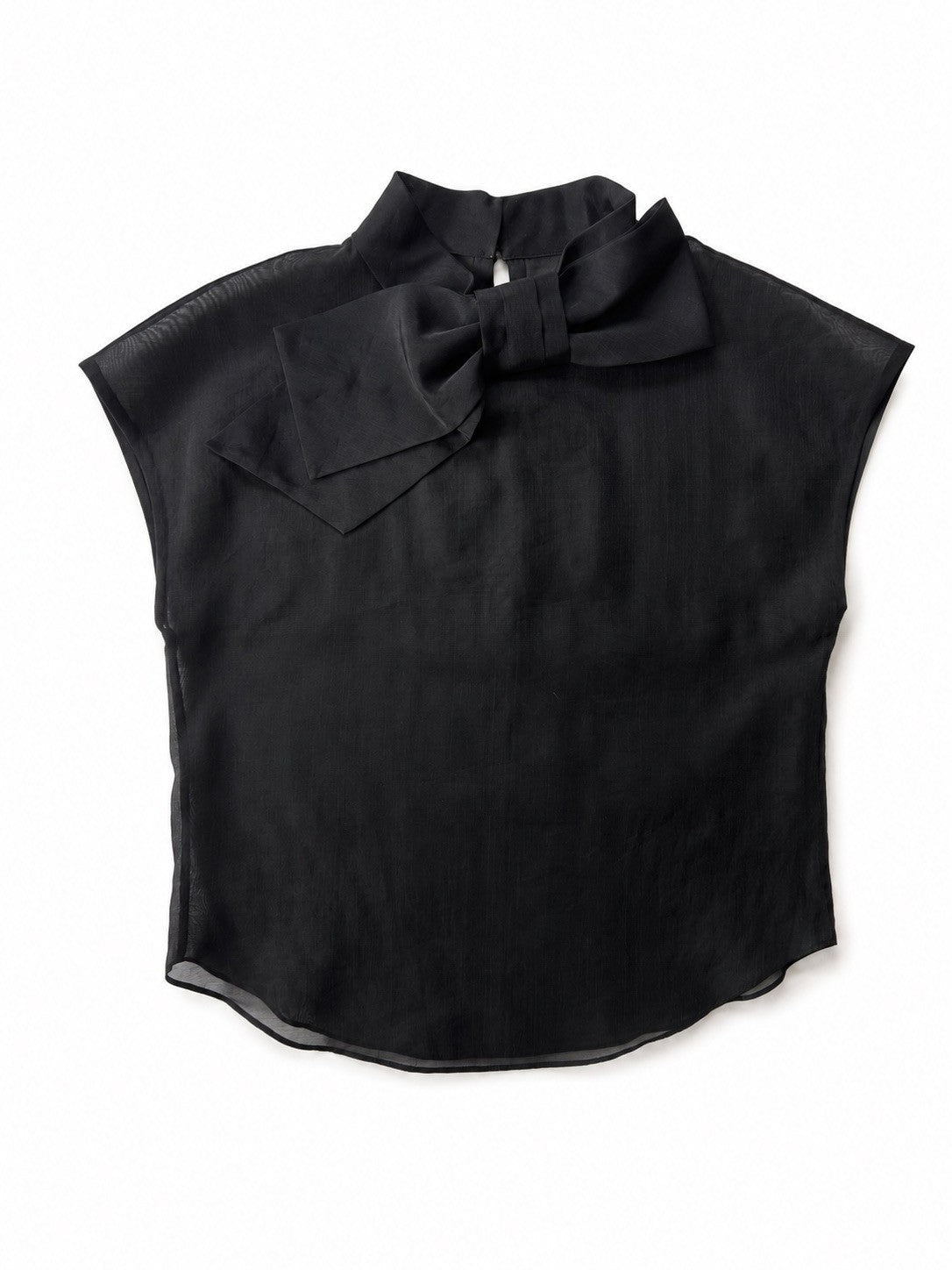 Bow Organza Blouse