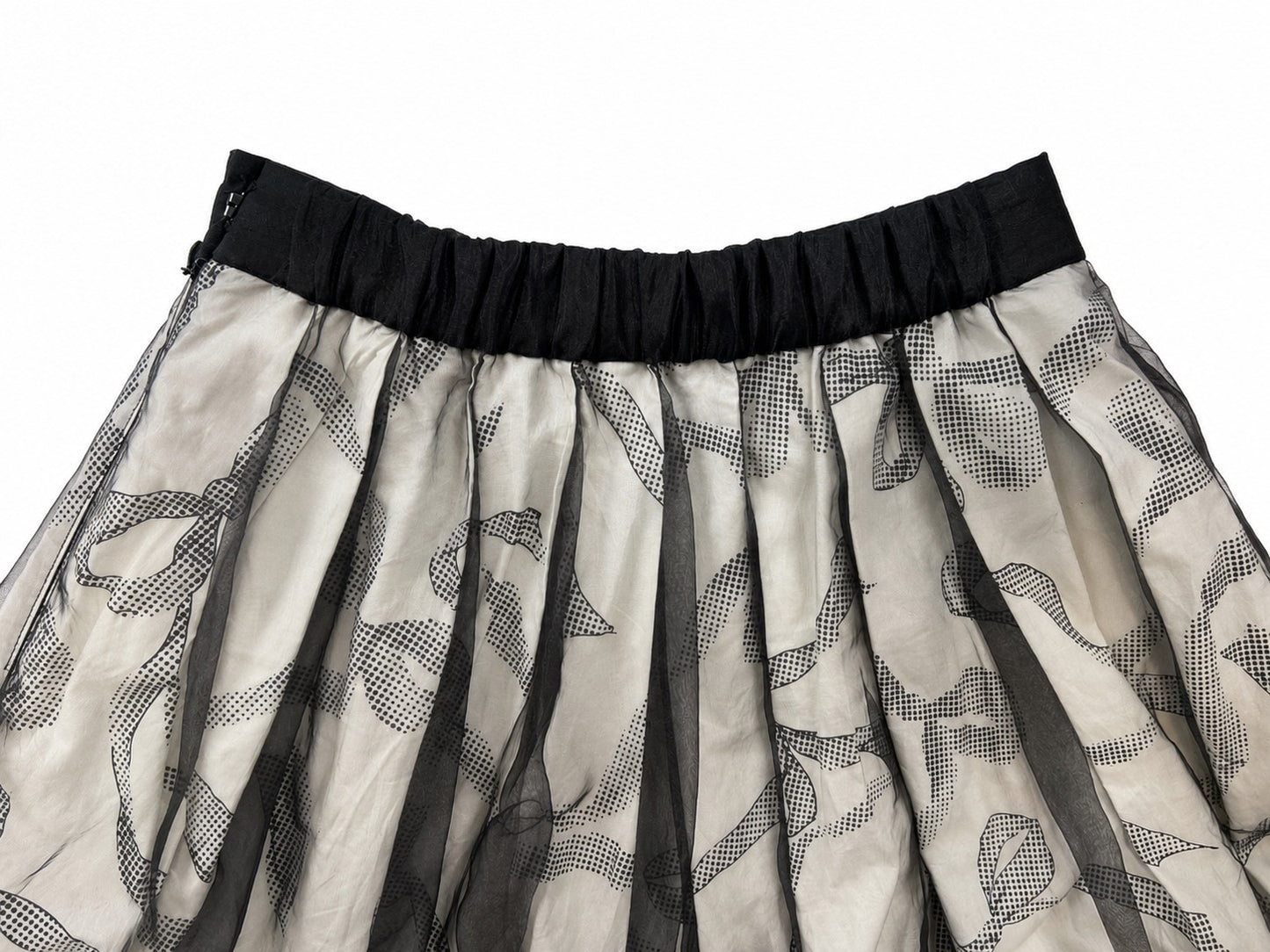 Ribbon Organza Skirt