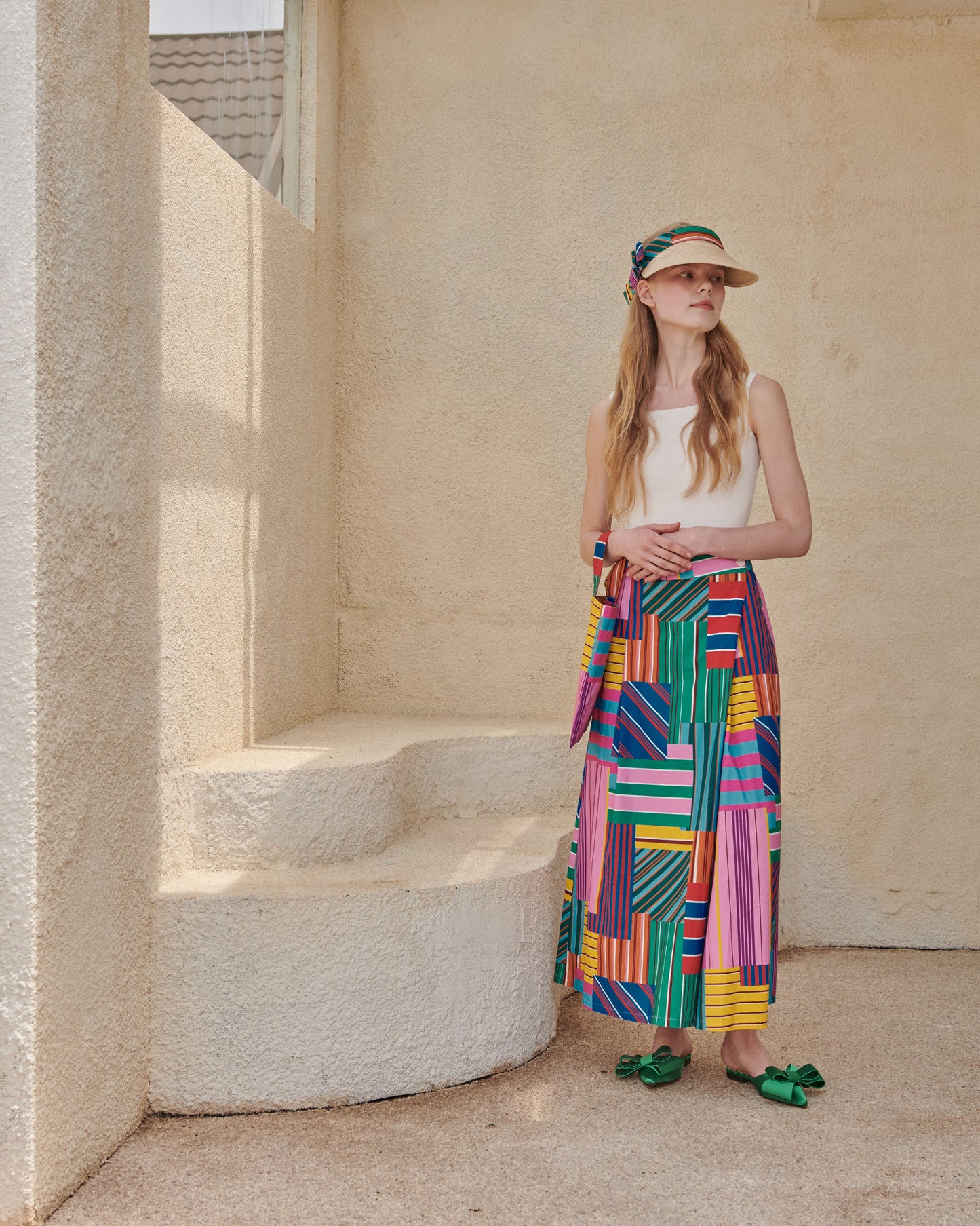 Mosaic Wrap Pants